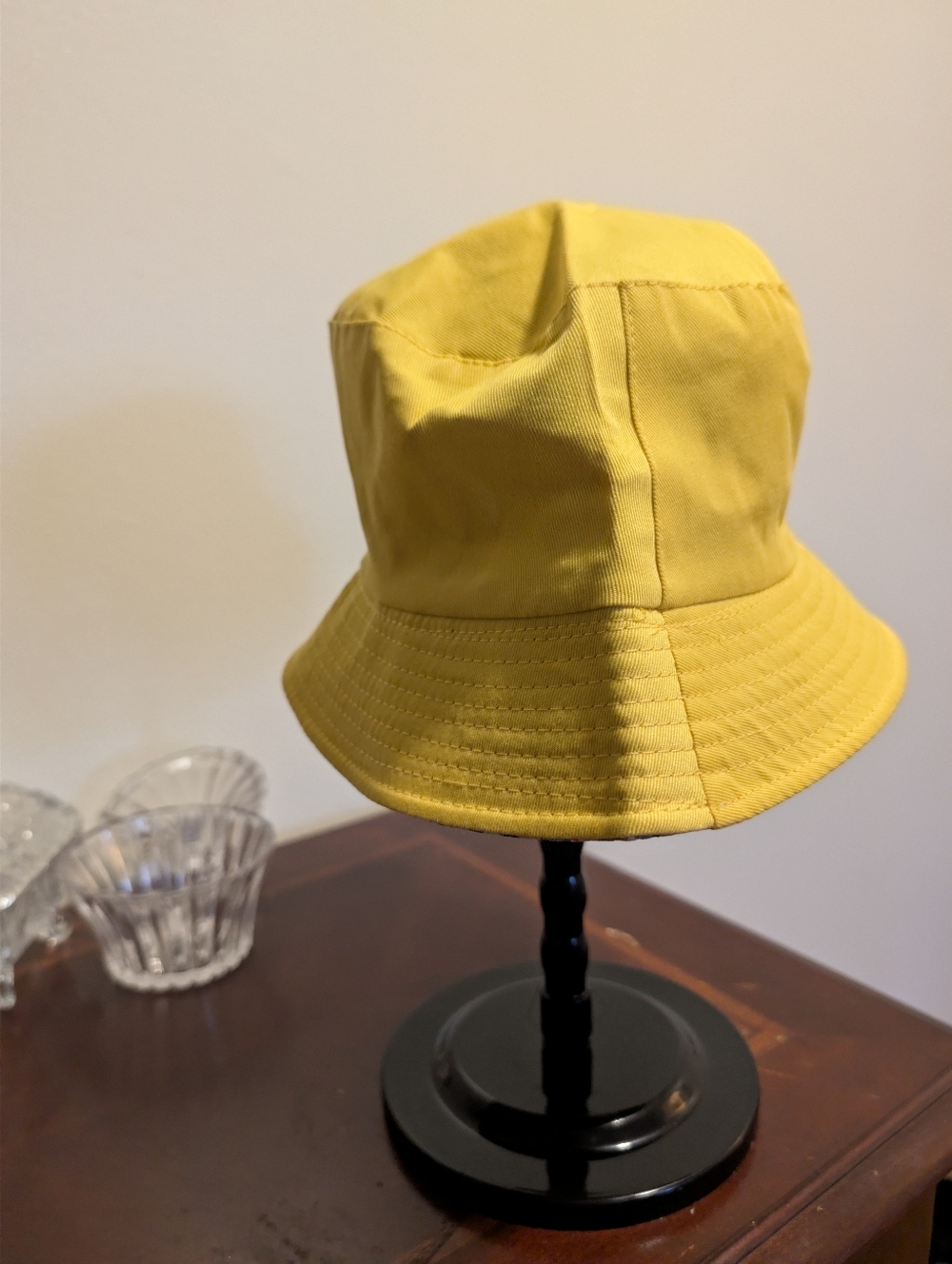 Women's Reversible Bucket Hat YELLOW